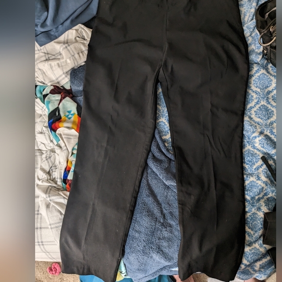 Elaine Rose : not mine if iSlimming bi-stretch straight-leg pantFlat-front pant - Picture 5 of 6